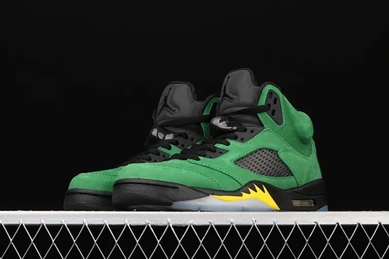 All categories Air Jordan Jordan series basketball shoes Air Jordan 5 P version Air Jordan 5 Retro SE "Apple Green" AJ5 Joe 5 Oregon Apple Green CK6631-307